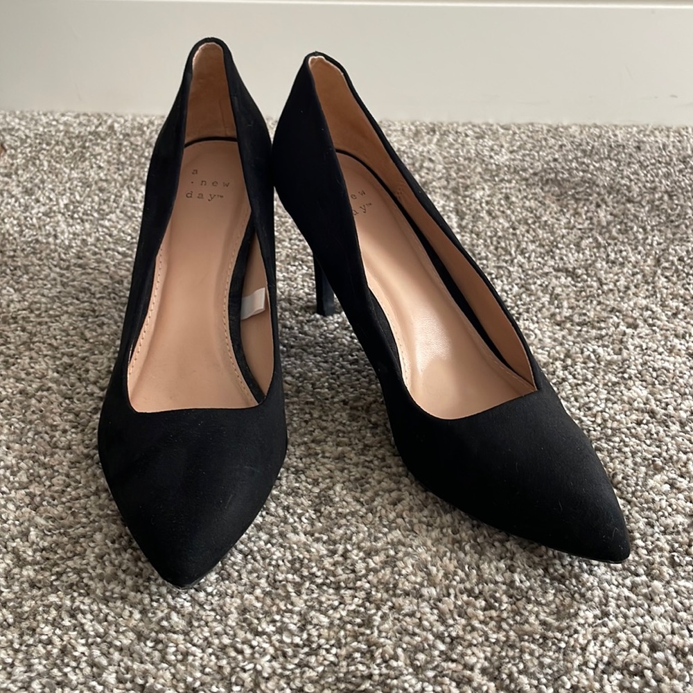 black a new day heels